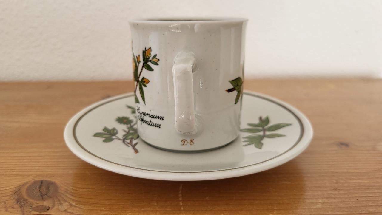 Winterling kop en schotel (Bavaria - Douwe Egberts)