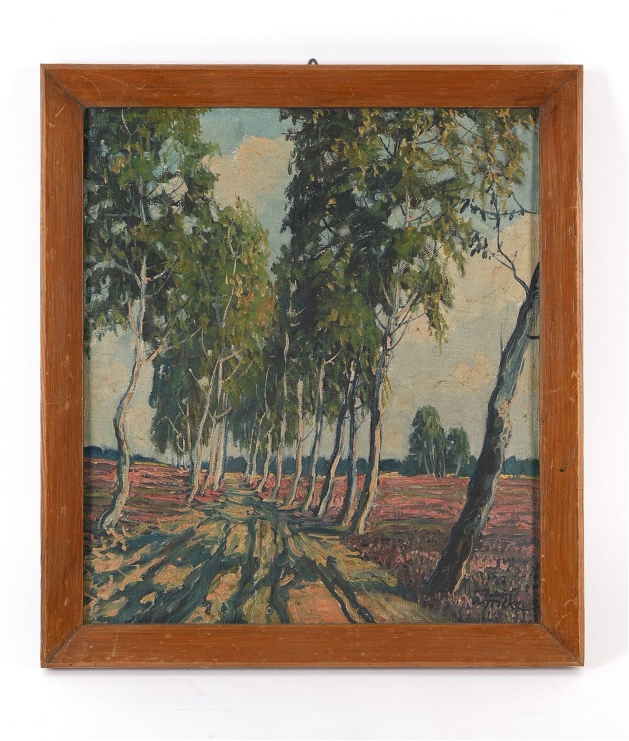 HEIDELANDSCHAP WALTER FRICKE 1893 -1970