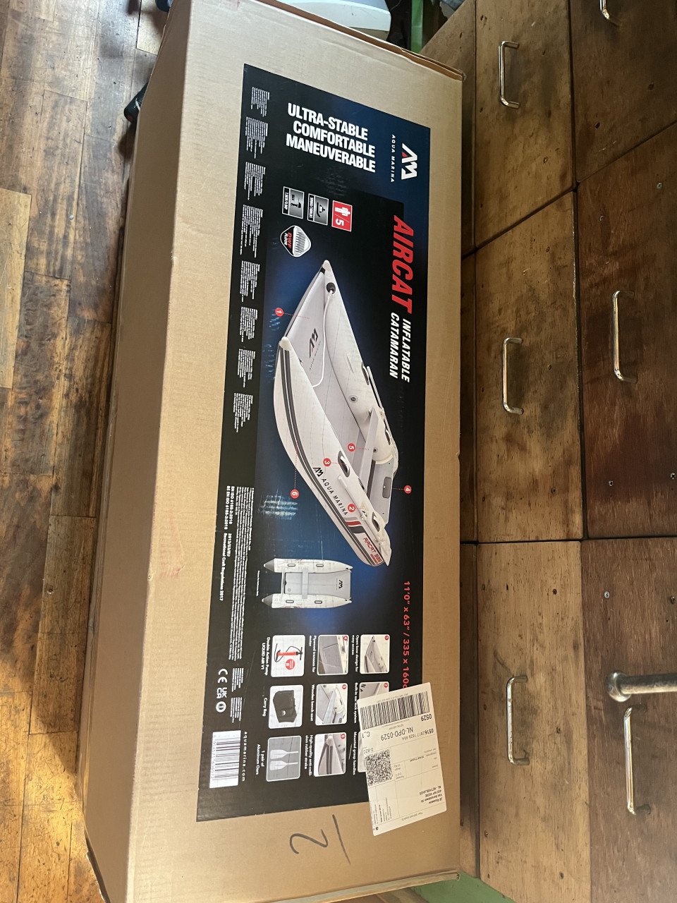 Nieuwe Rubberboot plus Mercury 5 pk