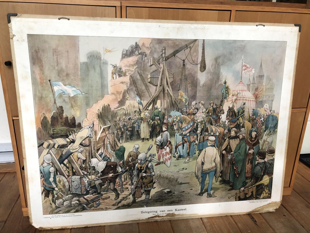 Diverse oude wandplaten / schoolplaten 10 euro p.s.