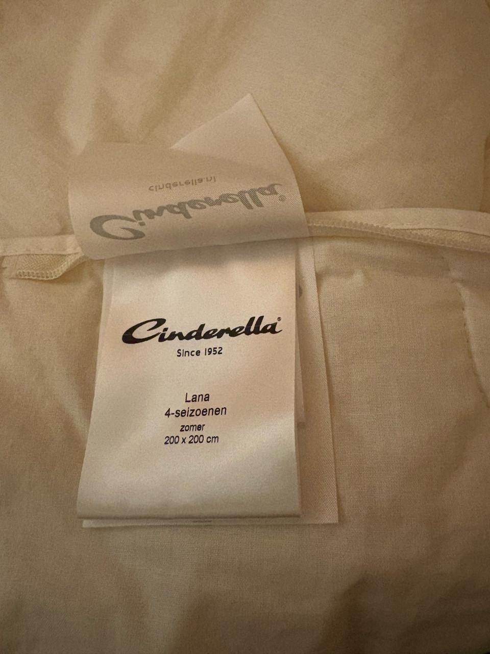 4 seizoenen dekbed Cinderella