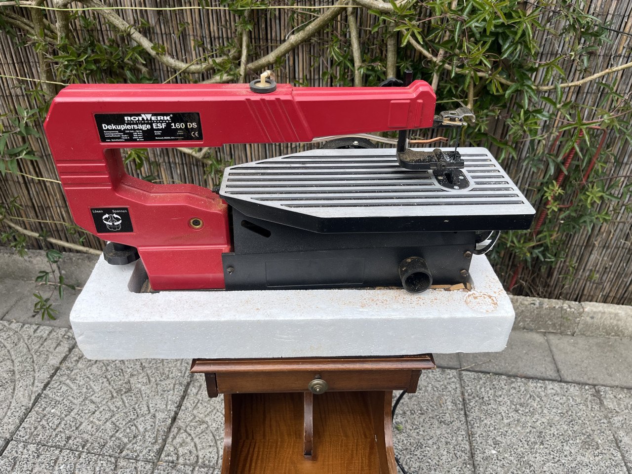 Figuurzaagmachine RotWerk ESF 160DS -180 W