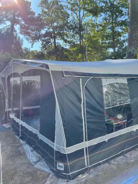 Voortent hypercamp Milaan 300 incl aanbouw