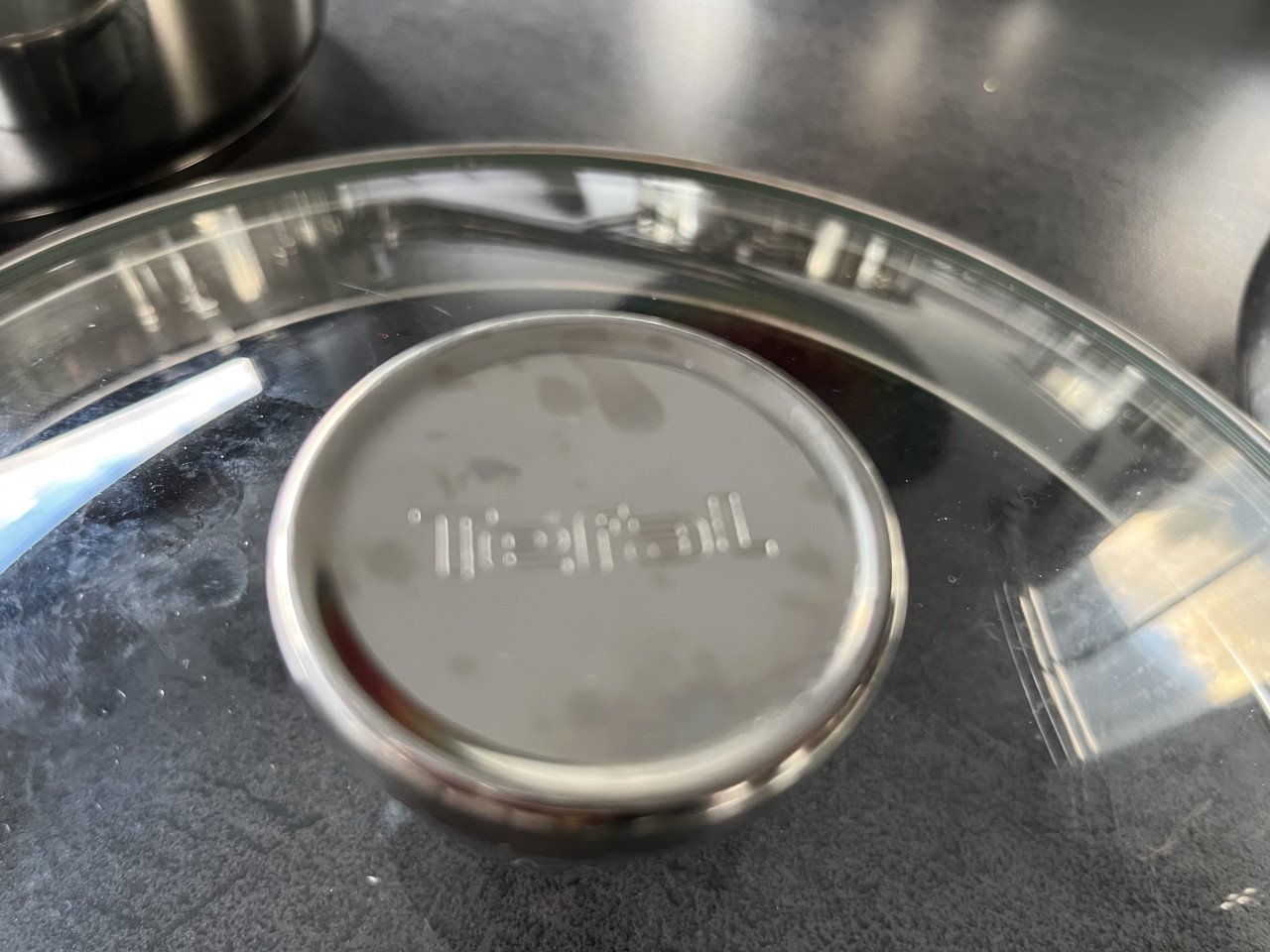 Tefal pannenset – 4-delig, RVS met glazen deksel