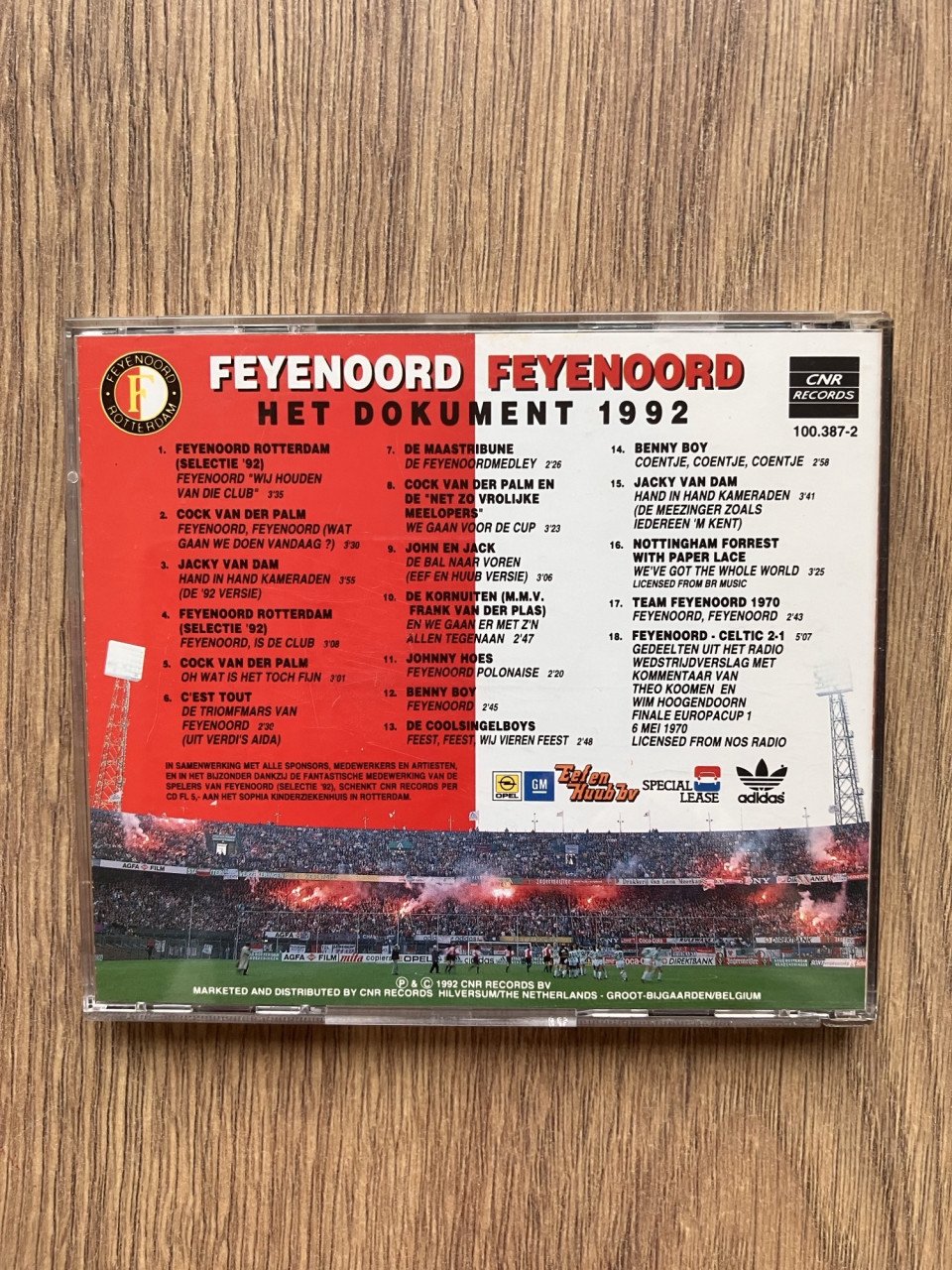 Te koop: Feyenoord cd - Het dokument van 1992.
