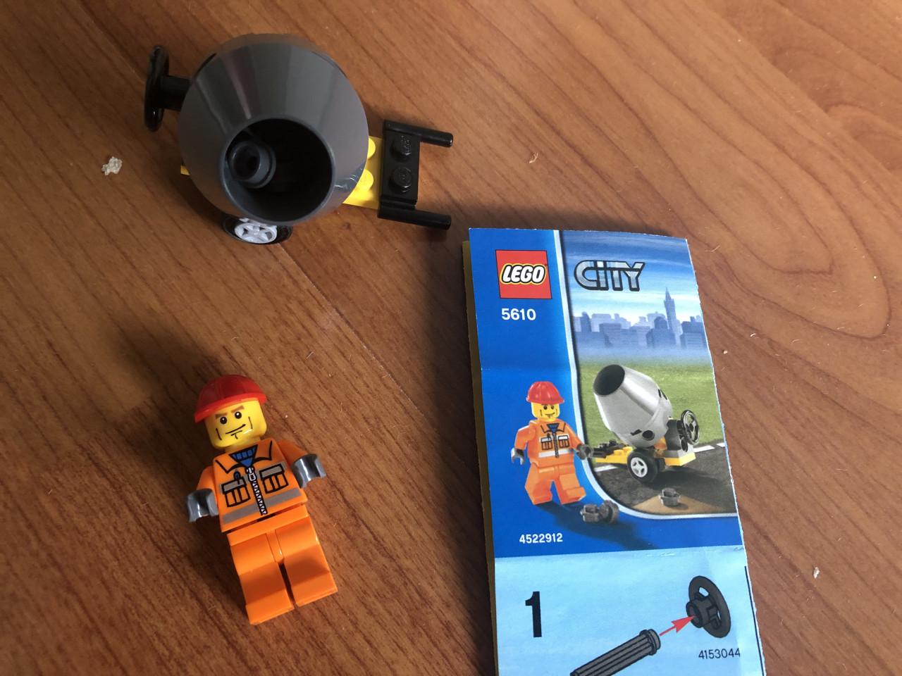 Lego betonmolen 5610