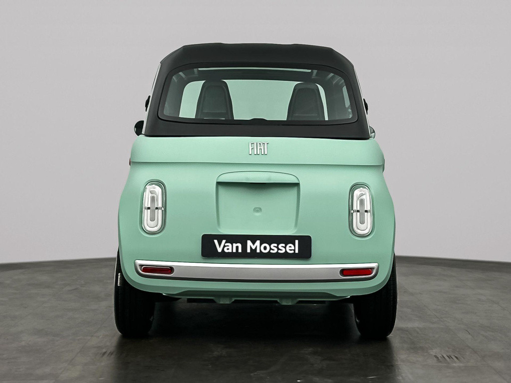 Fiat Topolino | led verlichting | panorama dak | smartphone houder | gratis