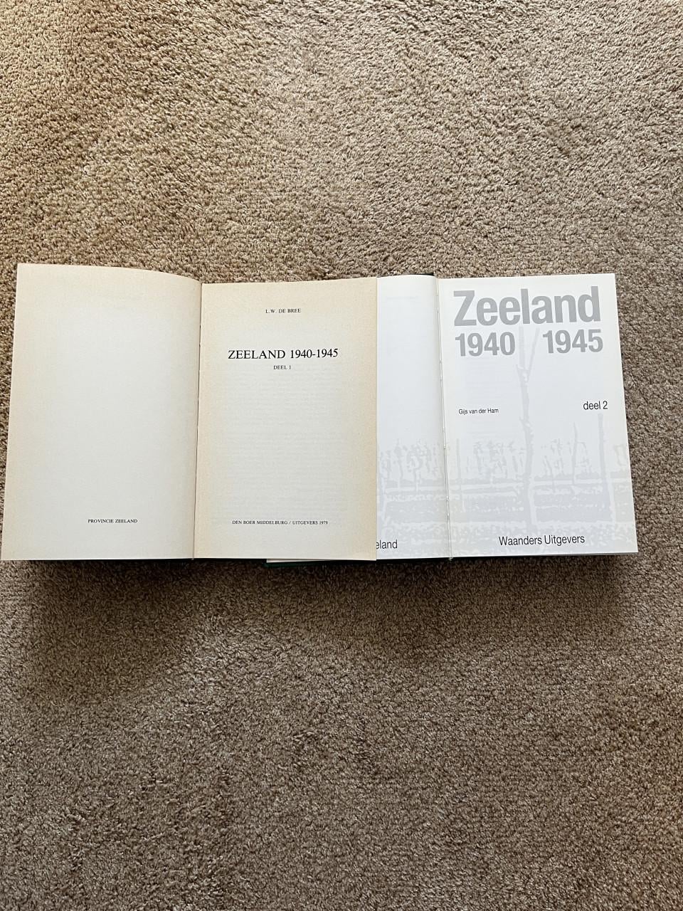 Boeken Zeeland 1940-1945 (2 delen)