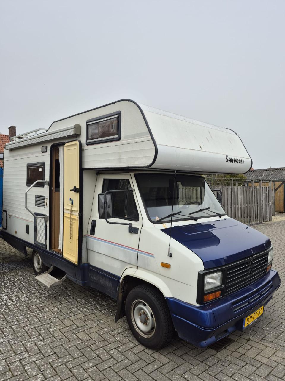 Leuke camper met een beetje werk