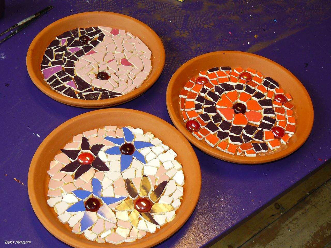 Workshop basis mozaiek