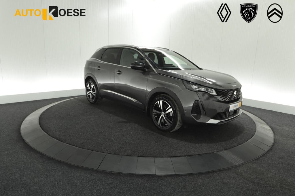 Peugeot 3008 1.6 puretech 180 eat8 gt | trekhaak | camera | dodehoekdetecti