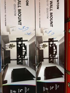 TV muurbeugel 32" tot 75" inch