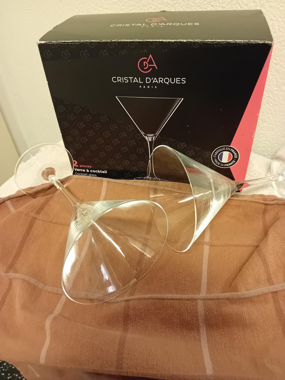 Cocktail glazen en champagnekoeler