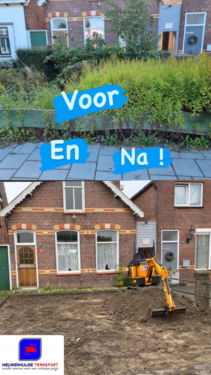 Heg of struik uitgraven? Wij doen het voor u!