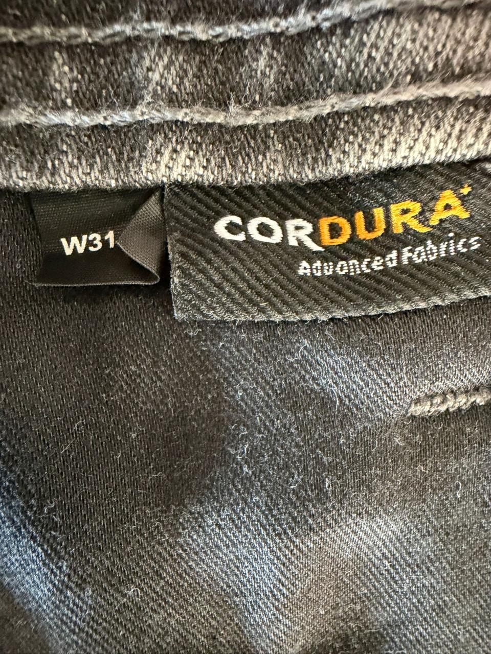 REV'IT! Piston 3 SK Grijs. Revit Skinny MotorJeans