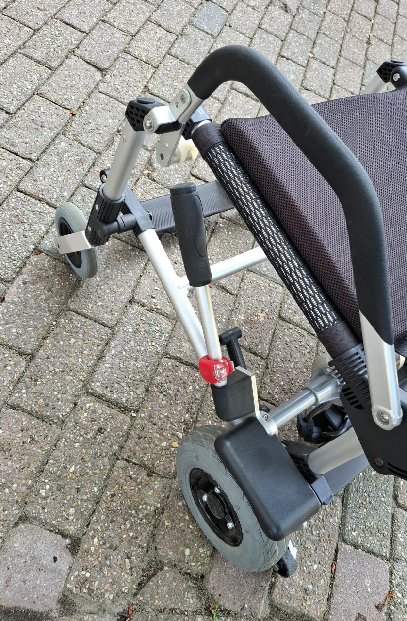 Zinger elektrische, inklapbare rolstoel