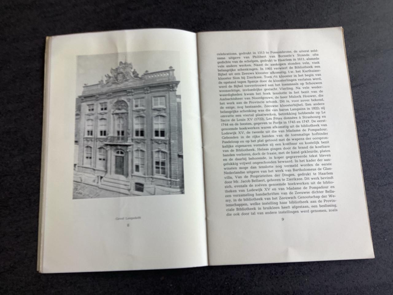 Middelburg. (De Provinciale Bibliotheek Van Zeeland);