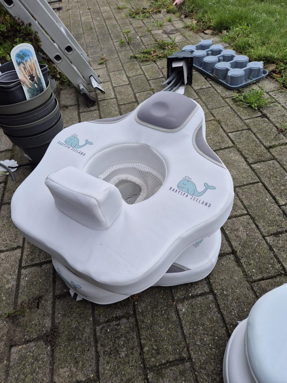 Volledige inboedel babyspa ter overname