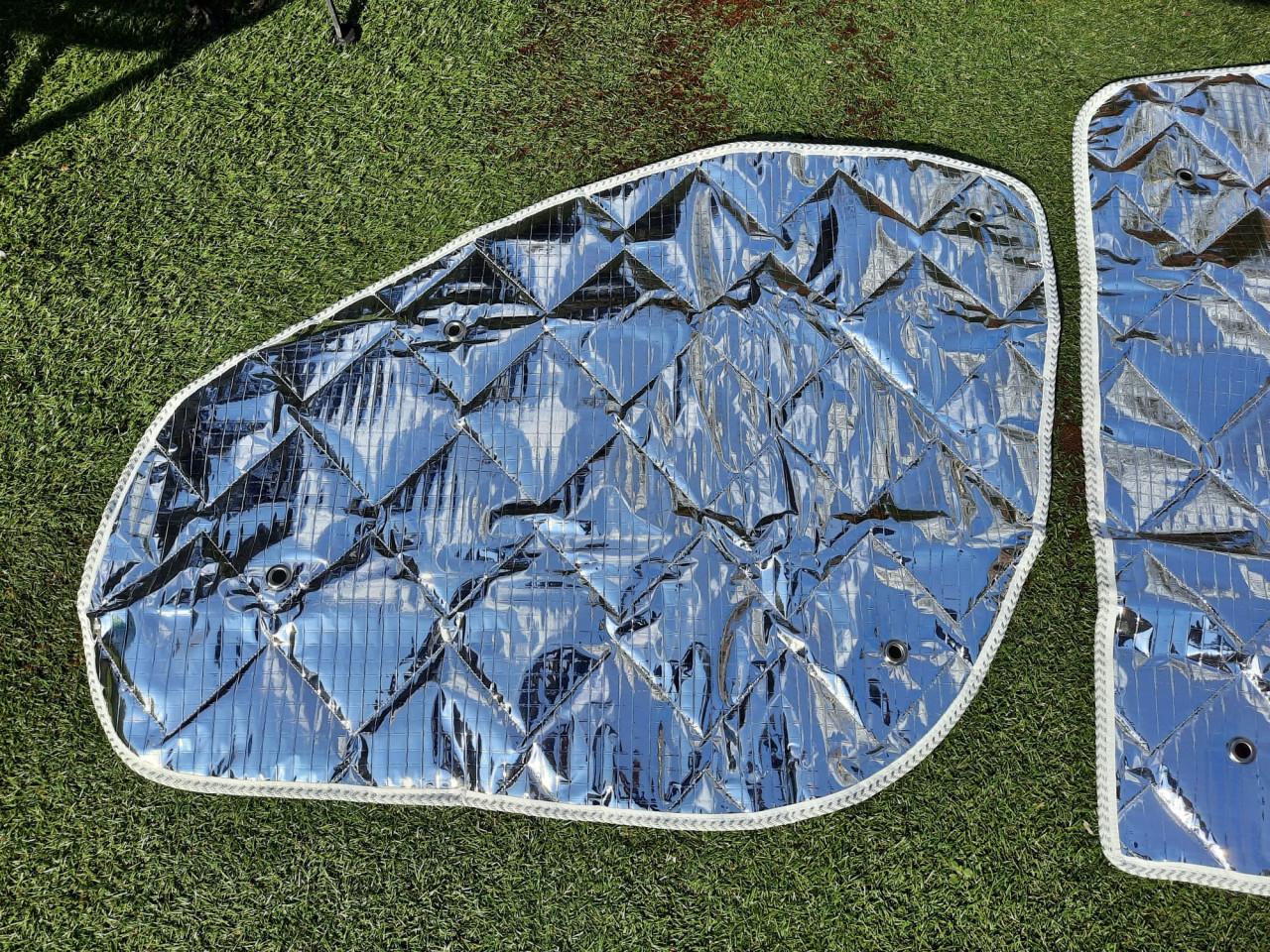 Nieuwe zonwering voor camper