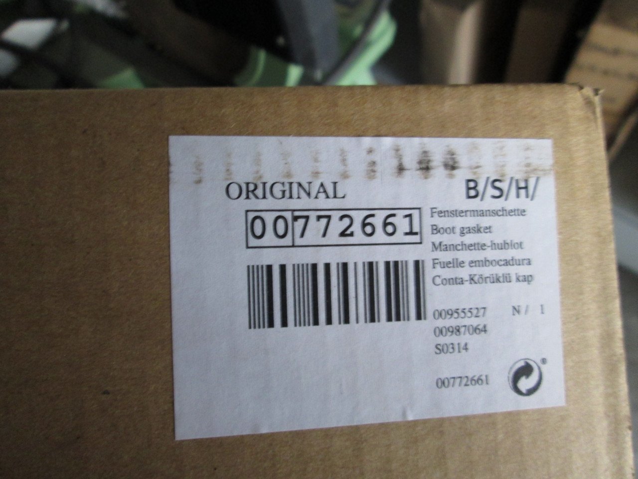 NIEUWE wasmachine manchetten Siemens/Bosch