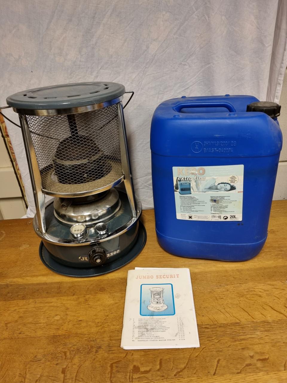 Jumbo 2200 petroleum kachel