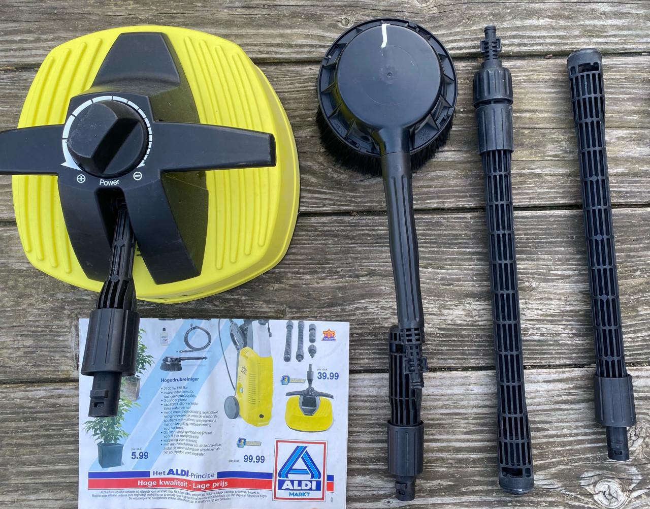 Terras Reiniger voor hogedrukreiniger