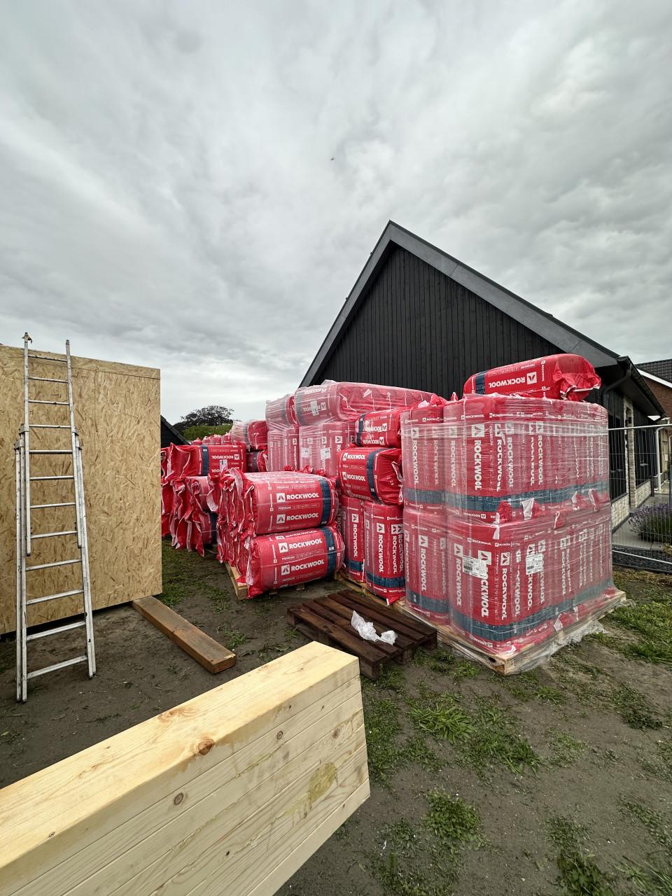 30x NIEUWE ROCKWOOL Superrock Premium pak steenwol isolatie