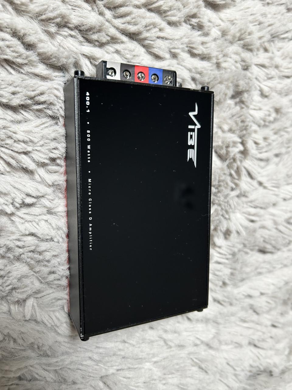 Vibe Audio Auto Versterker en Subwoofer SET