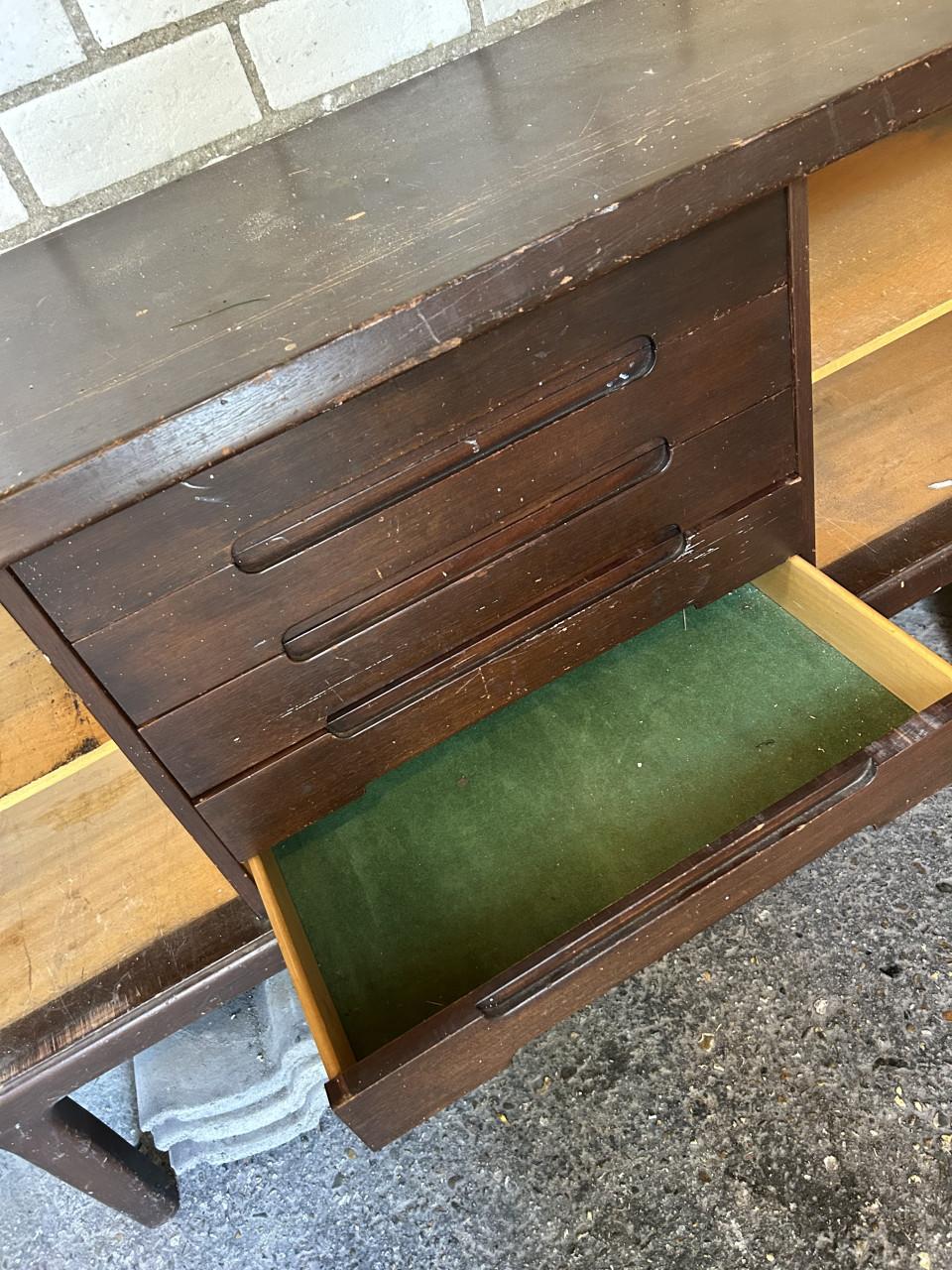 Werkbank + bankschroef