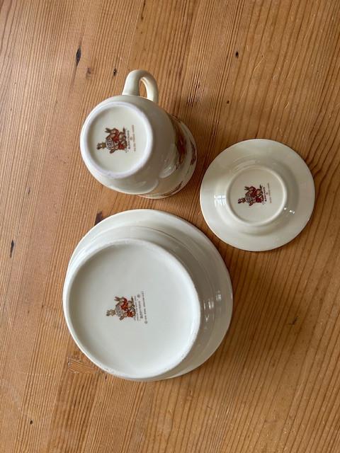 Bunnykins kinder serviesset. 3dlg.( Oud)
