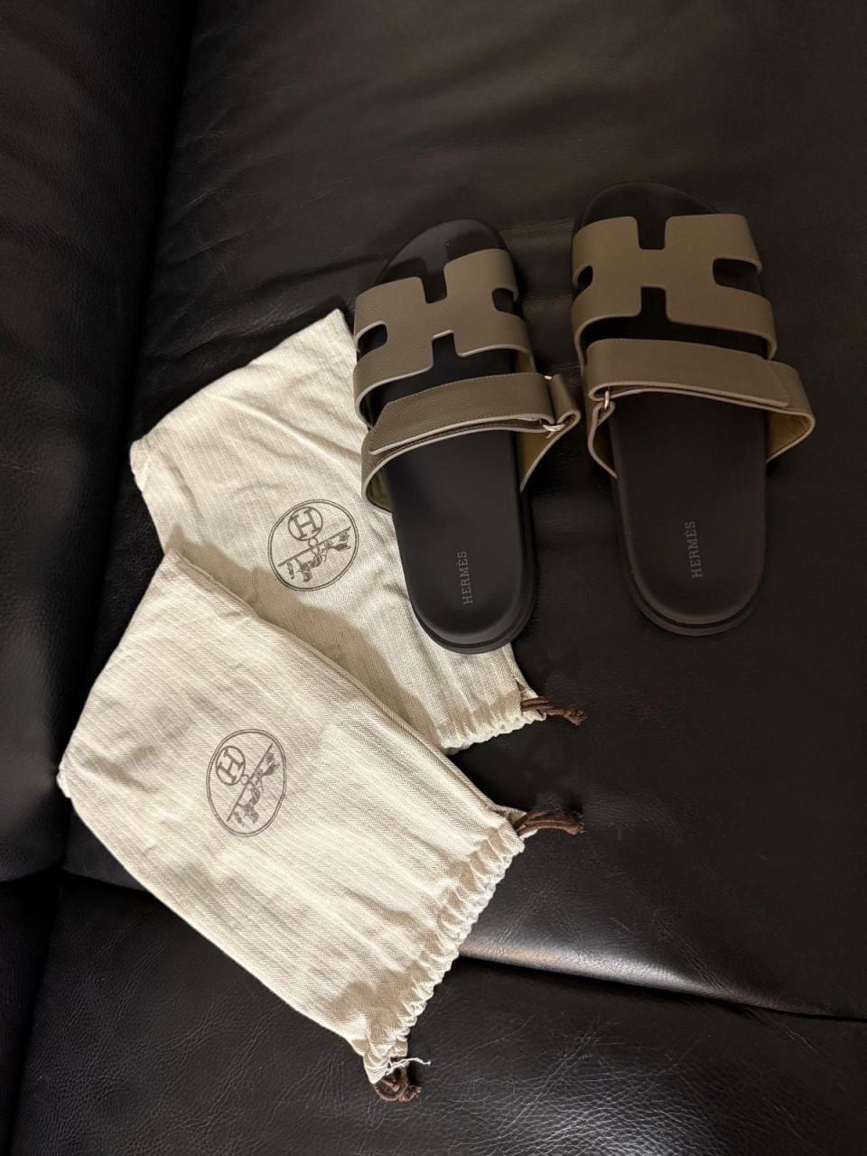 Hermes slippers