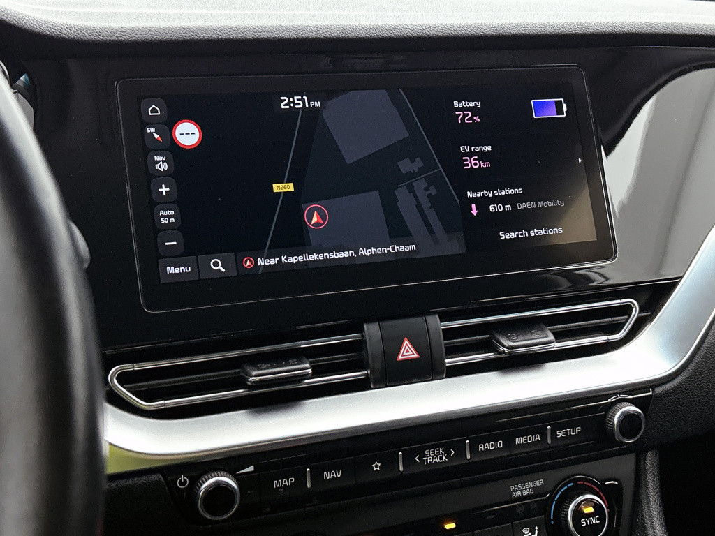Kia Niro 1.6 gdi phev dynamicplusline leder | stoel en stuur verwarming | n