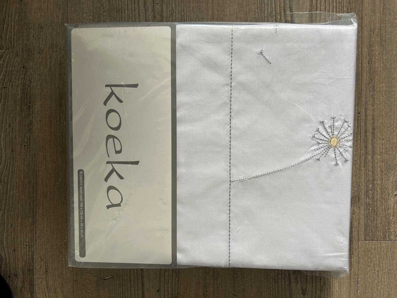 Koeka Blowball dekbedovertrek + kussensloop Mint