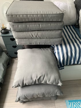 (GRATIS) Kussens voor tuinstoel