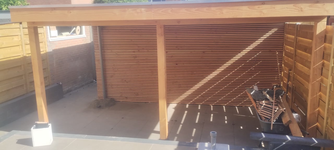 Overkappingen tuinhuizen pergola's