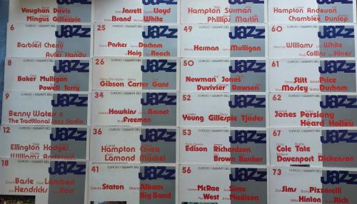 Oude Jazz Vinyl Curcio i giganti del jazz vinyl collectie