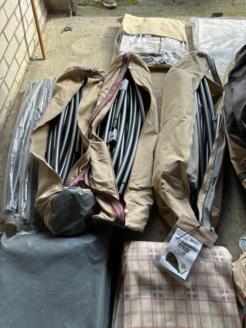 De Waard tent plus evt. bagagewagen