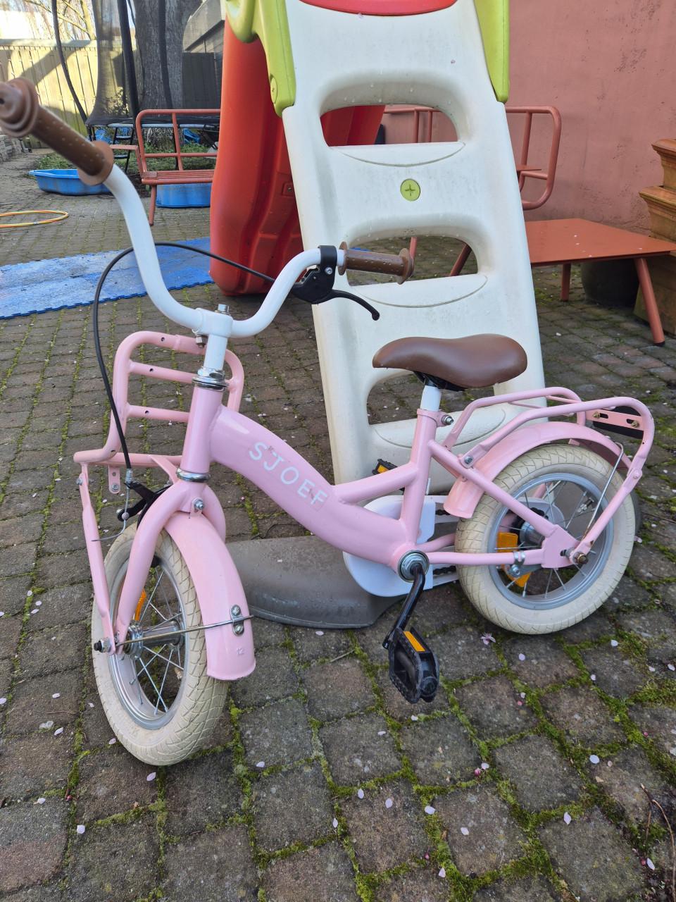 Sjoef meisjes fiets 12 inch