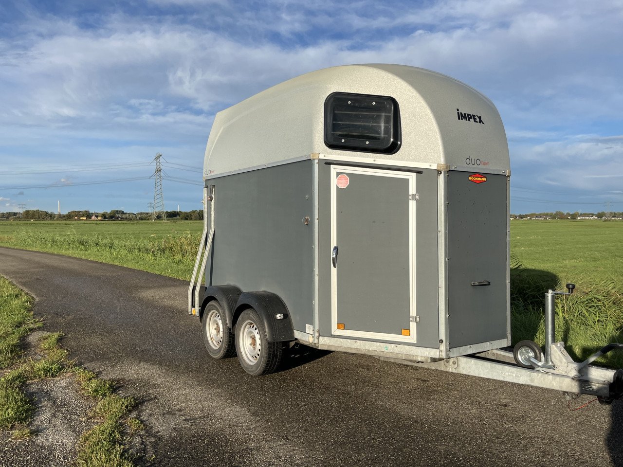 Bockmann Duo met zadelkamer en aluminium bodem