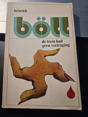 Boek De trein had geen vertraging 1974 1edruk van een heruitgave