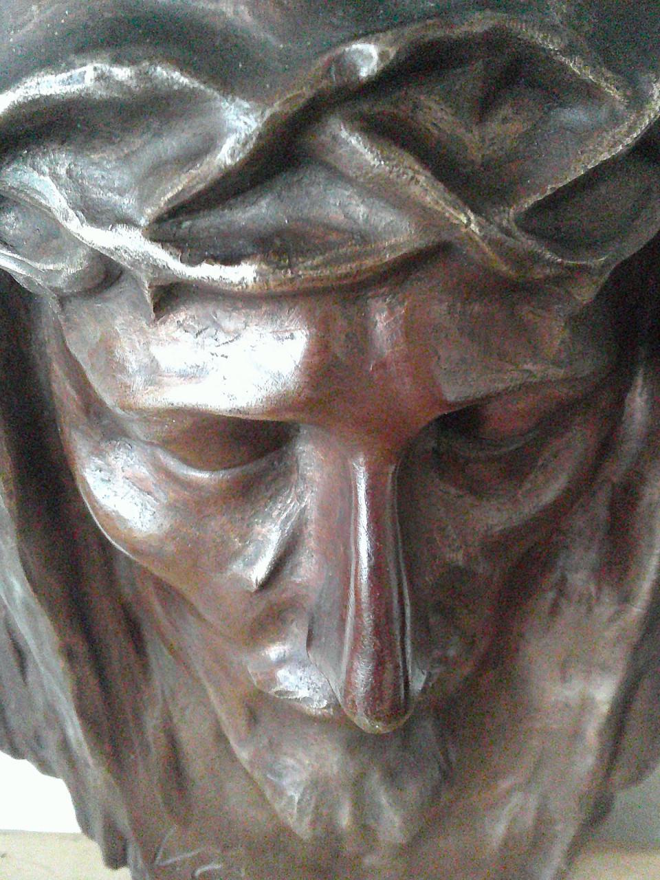 GESIGNEERDE RELIGIEUZE ART DECO PLAQUETTE JAREN '20