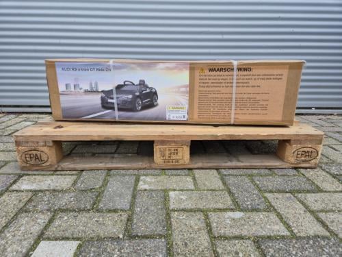 Nieuwe elektrische kinderauto Audi RS e-tron GT 12v (Wit)