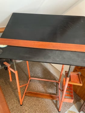 Vintage tekentafel begin jaren 60