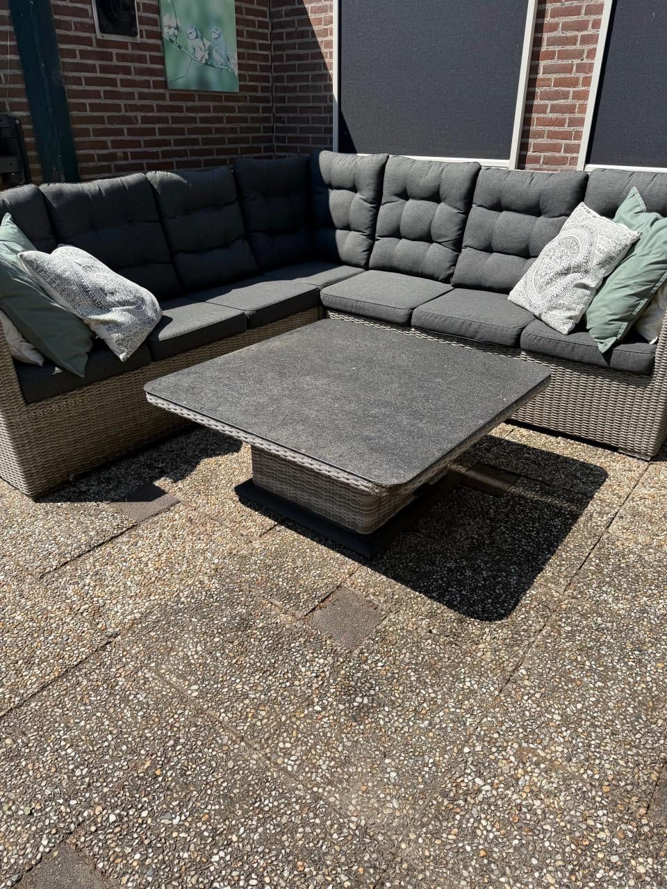 Lounge hoekbank