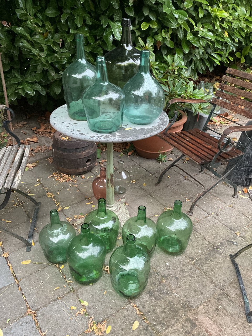 Brocante flessen