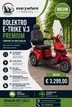ROLEKTRO E‑TRIKE V.3 PREMIUM