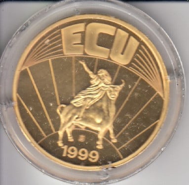 Munt ECU 1999 Europa