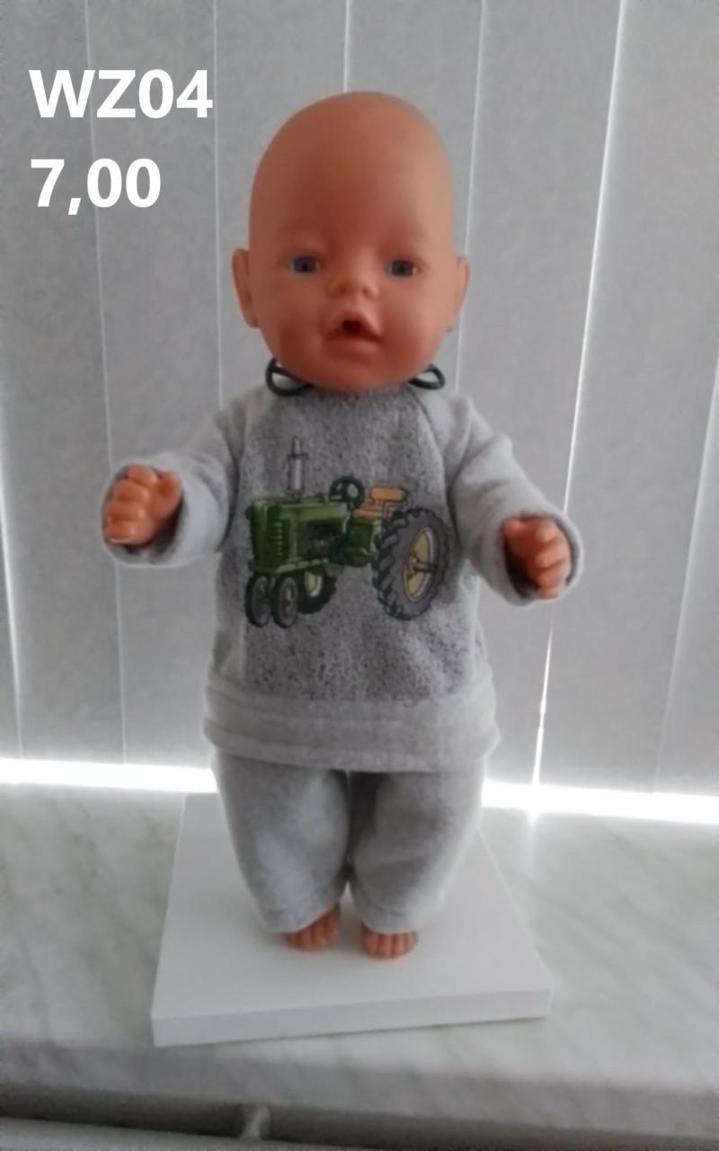 Poppenkleertjes baby born. Set tractor. Opbrengst KiKa.