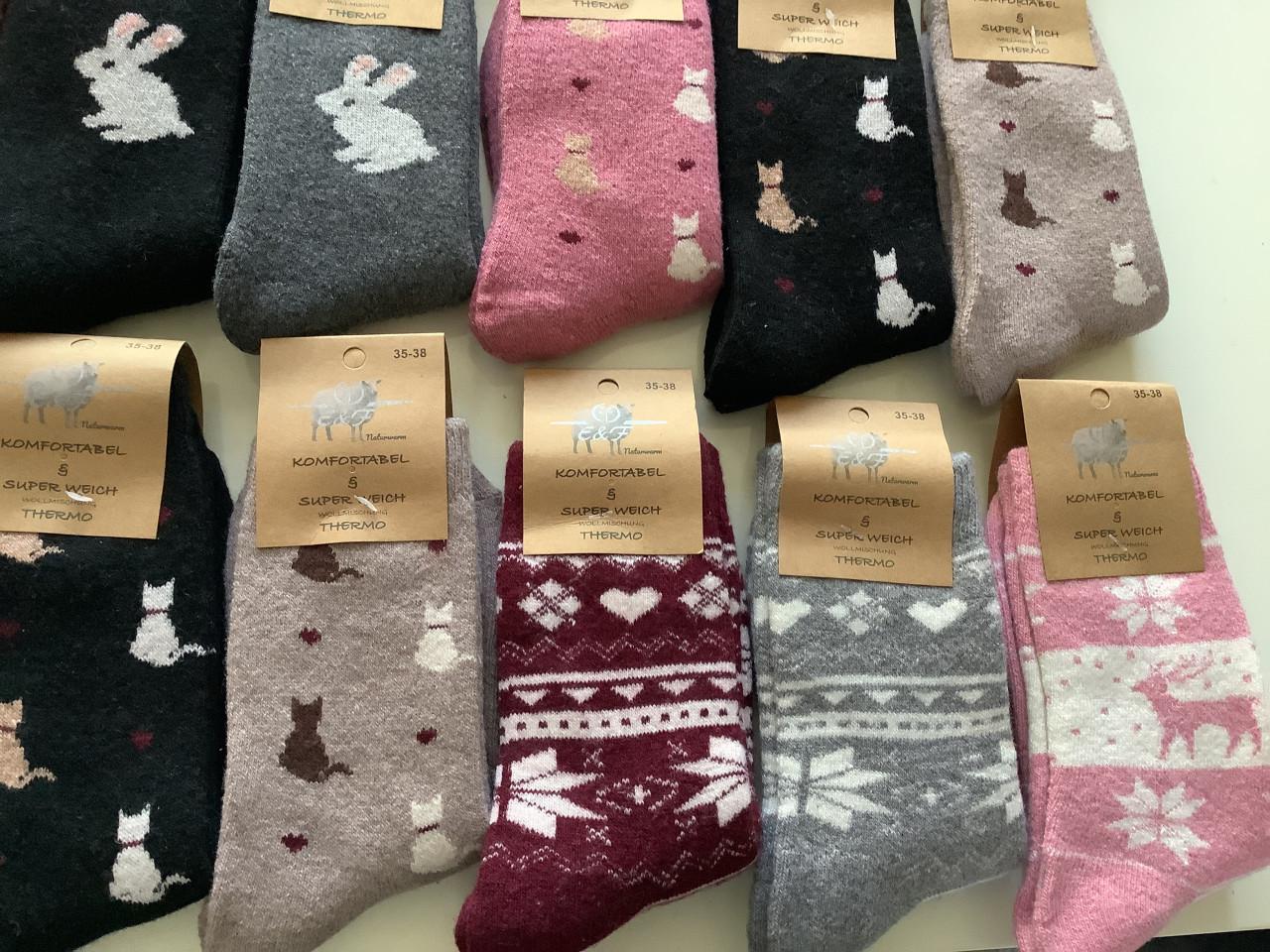 Partij heerlijk warme sokken. ( partij 29)