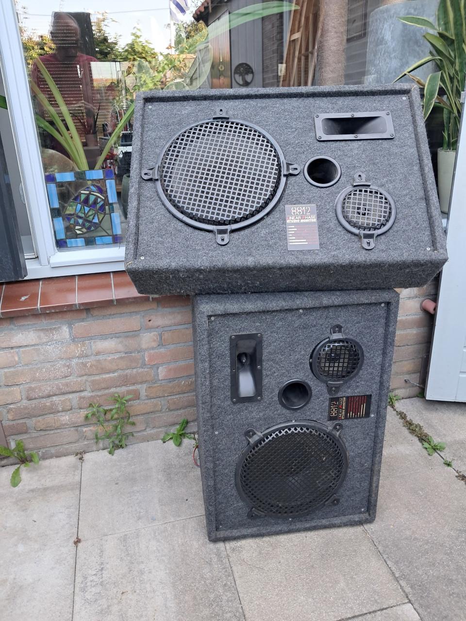 Geluids boxen podieboxen